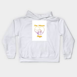 Free Intersex Hugs Kids Hoodie